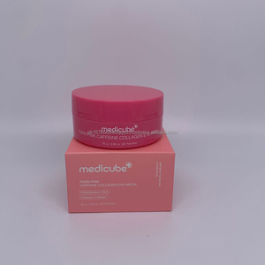 Patchs pour les yeux au collagène et à la caféine rose Medicube 85g, masque pour les yeux anti-gonflement pour tous types de peau - Product Image 1