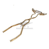 Silencieux de tuyau d'échappement en titane Ti à prix d'usine pour Mercedes Benz AMG GLE 63 W167 4.0T V8 2020-2024 pièces de réglage automatique