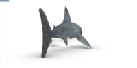 Logo personnalisé annonçant des requins gonflables de décoration extérieure de vente chaude gonflable