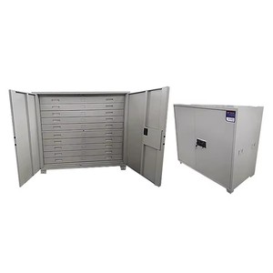 Customizable Steel Map <b>Drawer</b> Cabinet Size Drawing Flat File Cabinet Engineering Data Drawing Cabinet Office <b>Workshop</b> - Product Image 1