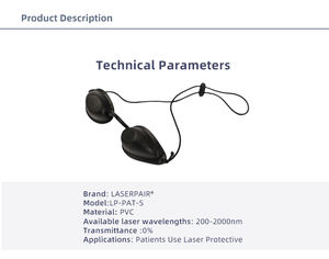 200-2000nm kacamata pasien Laser Operasi pasien pelindung mata - Product Image 3