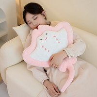 Peluche Manta Ray mignonne de dessin animé, jouet en peluche doux, poupée animale marine, cadeau d'anniversaire pour enfants unisexe