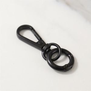 พวงกุญแจโลหะ โลหะผสมสังกะสี ทรงกลม เส้นผ่านศูนย์กลางภายใน 13 มม. อุปกรณ์เสริมกุญแจที่ทนทานต่อการสึกหรอ - Product Image 2