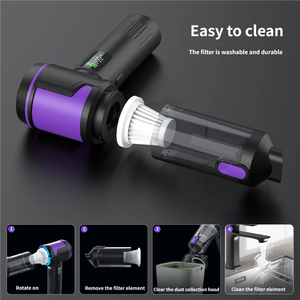 <span class=keywords><strong>Aspirateur</strong></span> de voiture <span class=keywords><strong>sans</strong></span> <span class=keywords><strong>fil</strong></span> portable 3 en 1, 18000pa, moteur <span class=keywords><strong>sans</strong></span> balais, mini <span class=keywords><strong>aspirateur</strong></span> à main puissant <span class=keywords><strong>sans</strong></span> <span class=keywords><strong>fil</strong></span> pour véhicule - Product Image 3