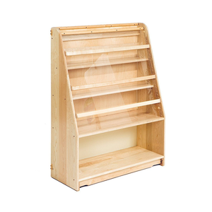 Estantería moderna Montessori para guardería, estantería de madera de fácil montaje para organizar libros, uso de comedor para niños - Product Image 4