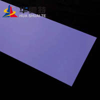 Panneaux muraux décoratifs en acrylique HUASHUAITE, grandes feuilles de panneaux muraux en plastique acrylique pour salle de bain