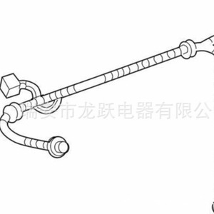 Lamp0146 5148163AD Tuyau de frein en caoutchouc de remplacement pour réparation automobile - Product Image 1