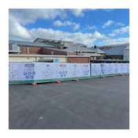 500 VENDUS – Écran de Confidentialité Personnalisé pour Clôture, Pare-Vent, Tissu Imprimé, Toile d'Ombrage, Bannière en Maille pour Clôture de Chantier
