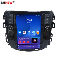 Reproductor de Video para Auto Estilo Tesla de 9.7 Pulgadas para Nissan Navara Terra Np300 2018-2022 con Navegación GPS, Carplay, Unidad Principal Android Auto