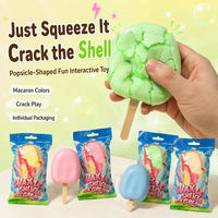 Jouets Squishy Sucettes Glacées Sonores Effet Craquant, Anti-Stress, Sensoriels, Décompression, Kawaii, Mignons, Doux, Nouveauté, Cadeaux