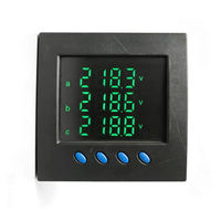 Compteur d'énergie triphasé Ydkz avec entrée CT PT, classe 0.5, RS485 Modbus-RTU, 85-265V, alimentation auxiliaire, montage sur panneau, compteur kWh