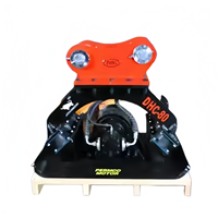 Compacteur de plaques hydraulique pour excavatrice DHG 3-4 tonnes, prix usine, personnalisable