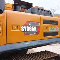 Excavatrice sur chenilles Sany SY365H à moteur Isuzu de 36 tonnes pour charges lourdes, prête pour l'excavation de roches en carrière et les grands travaux de terrassement