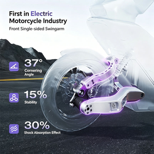 Moto Elettrica Futuristica <span class=keywords><strong>da</strong></span> <span class=keywords><strong>Corsa</strong></span>, Scooter <span class=keywords><strong>Elettrico</strong></span> per Adulti a Lunga Autonomia e Alta Velocità, Motocicletta Elettrica per Consegne - Product Image 3