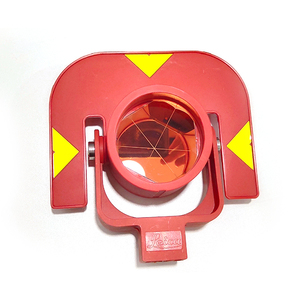 <span class=keywords><strong>Prisme</strong></span> de topographie rouge grand format compatible avec cible réflectrice en plastique de haute précision de 5 pouces pour station totale, garantie 1 an - Product Image 2