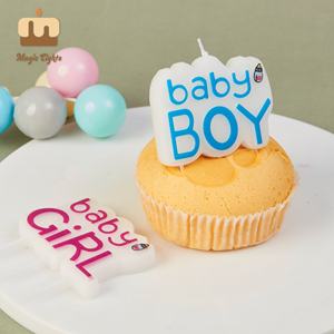 Bougie d'anniversaire géante bleue en cire de paraffine faite à la main, lumières magiques, directement de l'usine, pour mariages et Noël - Product Image 1