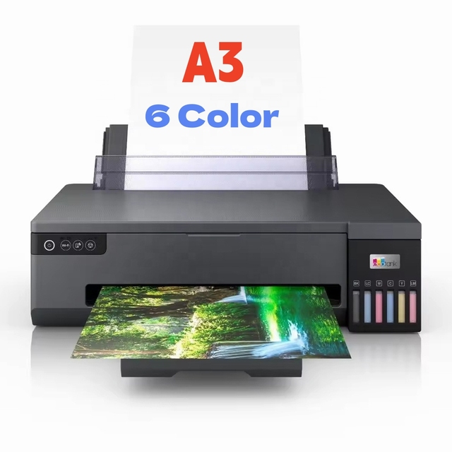 New 6-Color A3 L18050 Ecotank Photo Sublimation Printer for Epson L18058 High Quality Inkjet Imprimante Printer