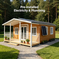 Cabane portable prête à l'emploi hors réseau en 15 minutes pour station de pompage d'eau à distance et irrigation agricole – Module de vie mobile