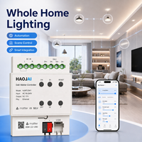 Hub intelligent Tuya Matter Zigbee Thread filaire DALI, passerelle de maison intelligente Tuya Matter avec automatisation de l'éclairage résidentiel