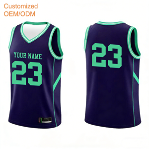 Camiseta de Baloncesto Transpirable Personalizada con Diseño de Impresión por Sublimación, Malla de Secado Rápido, Jersey de Baloncesto para Club - Product Image 1