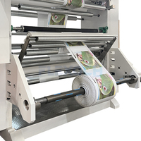 Máquina de Impresión Flexográfica Automática de 4 Colores con Impresión Central para Películas de BOPP, PET, PE y Nylon