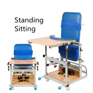Cadre debout pour enfants <span class=keywords><strong>assis</strong></span> debout formateur membre inférieur équipement de réadaptation jambes Correction de la Posture bois multifonctionnel - Product Image 4