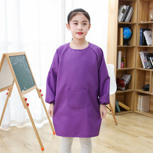 <span class=keywords><strong>Delantal</strong></span> de Arte para Niños con Bolsillo, Delantales de Pintura para Niños Artistas con Manga Larga - Product Image 3