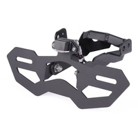 Support de plaque d'immatriculation HYD pour 765 RS/R/S 2017-2024, éliminateur de garde-boue en aluminium de 3 mm avec éclairage LED 12V