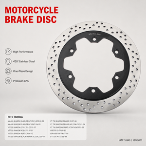 Kunden spezifische Motorrad teile 296mm vorderer Scheiben bremsscheibe rotor für Honda VT 750 VFR Shadow Aero VT750 ACE CBR1000 <span class=keywords><strong>ST1100</strong></span> - Product Image 1
