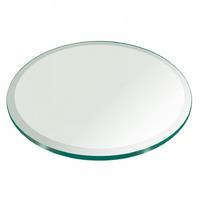 Table en verre trempé, ronde, 6mm, 8mm, 10mm, 12mm, offre spéciale
