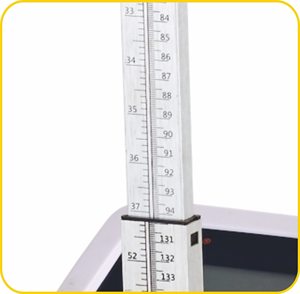 เครื่องชั่งน้ำหนักแบบแท่นรุ่น MS-A220 พร้อมเครื่องวัดส่วนสูง - Product Image 3