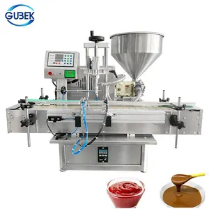 Filling machine high quality chocolate honey paste fully automatic cream gel ca