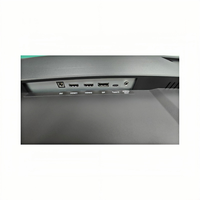 Moniteur de jeu incurvé IPS 32:9 de 49 pouces avec fréquence de rafraîchissement de 144 Hz, design sans bordure sur 3 côtés pour une utilisation sur ordinateur de bureau - Neuf