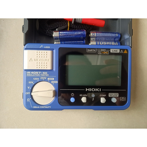 Kit Original y Nuevo Hioki IR4057-50, Kit de Probador de Aislamiento Digital de Alta Velocidad de 5 Rangos con Adaptador Inalámbrico Hioki IR4057-50 IR40 - Product Image 2
