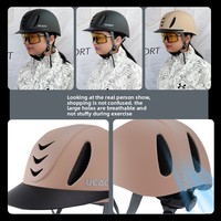 Casque de protection équestre ultra-léger et respirant pour adultes et enfants, avec accessoires équestres, stock transfrontalier