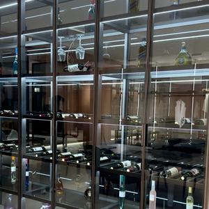 Vitrina de <span class=keywords><strong>Vino</strong></span> Moderna de Lujo, Extensible y Plegable, Personalizada, para Apartamento, Sala de Estar, Mueble de Bar para el Hogar - Product Image 4