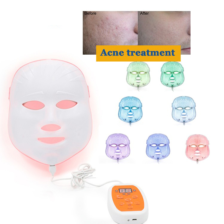 Facial Skincare Home Photon Red Infrared Beauty Flexible Skin Led Face Light Therapy Mask