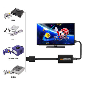 Cho nintendo64 N64,SNES,SFC, ngc gametube để chuyển đổi HD HDTV liên kết cáp N64 sang một TV HD mới cắm và chơi chúng tôi - Product Image 5