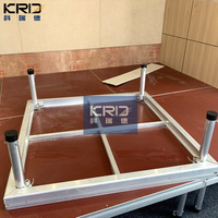 Facile à installer treillis en aluminium assembler scène de Concert anti-dérapant 0utdoor scènes d'événement de scène mobile à vendre