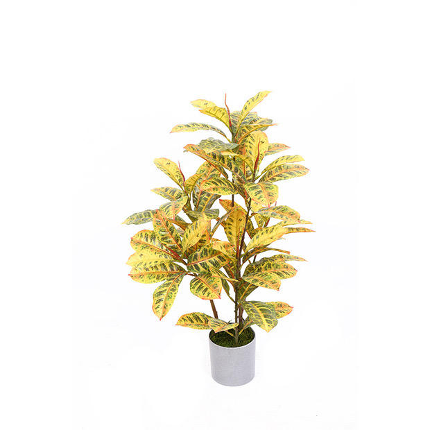 High Quality Large Plastic Trees Garden Croton for Indoor Outdoor Use ...