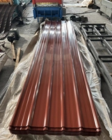 PPGI Wellblech AZ150 Verzinktes Vorlackiertes Farbbeschichtetes Stahl-Metalldachziegel für Haus/Fabrik