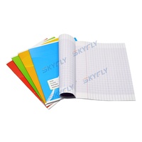 Cahiers en Gros Personnalisables Imprimés 100/200/300 Pages, Cahiers d'Exercices à Lignes Françaises pour Étudiants