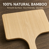 Label Tanaman Bambu Tipe-T Modern Haihua HH236 3 Ukuran - Aksesoris Berkebun Ramah Lingkungan yang Dapat Digunakan Kembali untuk Penanda Taman & Pertanian