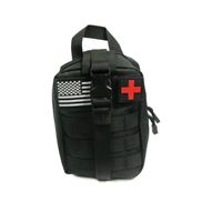 Trousse de premiers secours tactique, sac étanche Molle, sac médical d'urgence pour la randonnée et le camping
