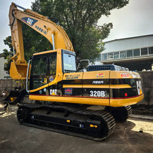 Excavatrice hydraulique Caterpillar 320BL d'occasion 2016-2023 Moteur Pompe PLC 21 tonnes - Product Image 5