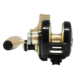 Carrete de Pesca de Arrastre Lento de Metal Completo para Agua Salada, Carrete de Pesca Convencional con Palanca de Arrastre para Pesca de Grandes Peces, Carrete de Pesca March Expo - Product Image 4