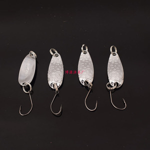 Leurre Spinner Makou en métal 1.5g 2.5g 3.5g pour la pêche en eau douce en ruisseau, hameçon pour cibler les espèces de poissons - Product Image 3