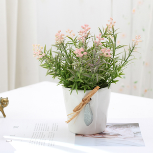 SHUANGYUAN OFERTA ESPECIAL Flores Artificiales de <span class=keywords><strong>Aglaia</strong></span> Odorata Decoración para el Hogar, Bodas y Fiestas Decoraciones Artificiales para el Hogar y el Jardín - Product Image 6