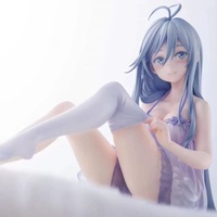 Figur Anime PVC 2D Grosir Model Gadis Zona Perang Non-Eksistensial untuk Dekorasi Mobil & Casing Komputer