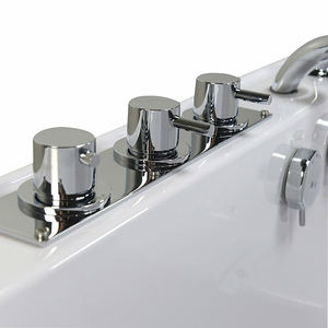 <span class=keywords><strong>Porte</strong></span> en verre de massage tourbillon en usine en Chine Vieil homme Massage autoportant Acrylique Promenade dans la <span class=keywords><strong>baignoire</strong></span> - Product Image 6